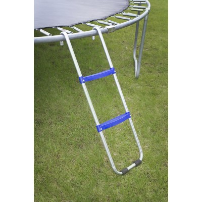 Get Out!™ Trampoline Ladder 43” Inches with 2 Flat Steps for Kids   